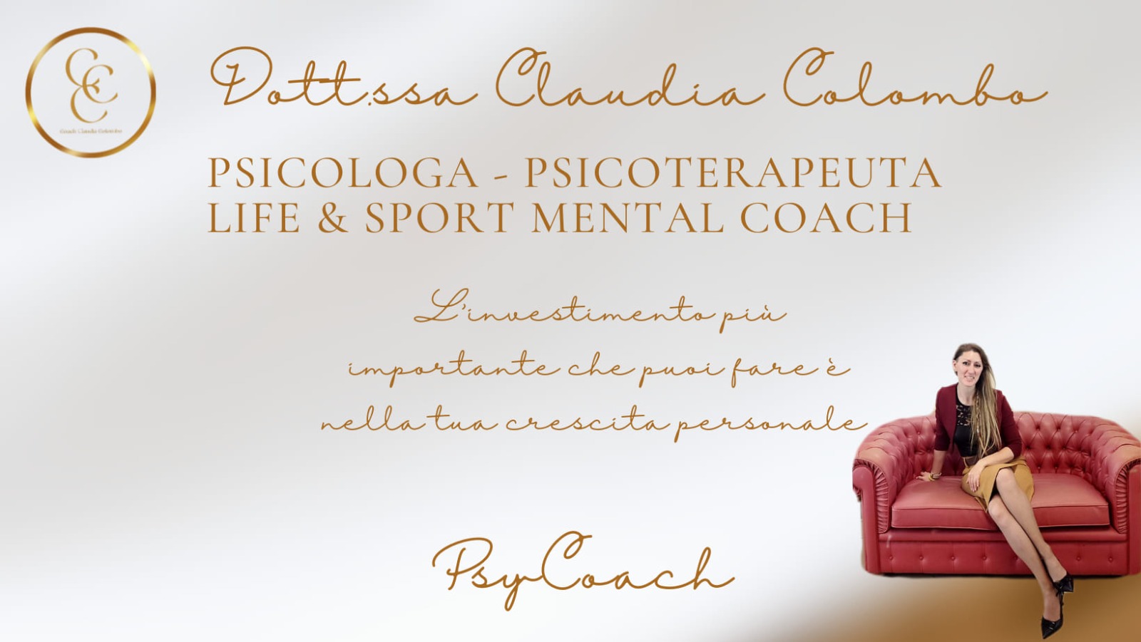 Dott.ssa Claudia Colombo La Tua PsyCoach Psy Coach